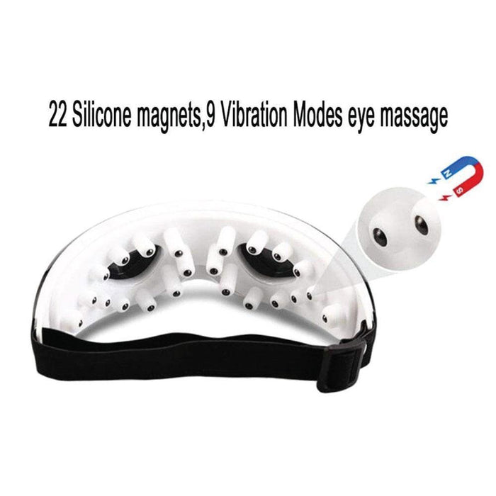 Orku Magnetic Eye Massager Rechargeable - Wireless Pressure Vibration Electric