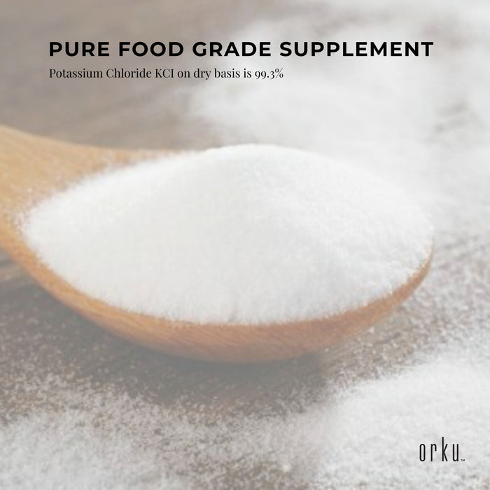 Bulk 20Kg Potassium Chloride Powder Tub - Pure KCL E508 Food Grade Replacer