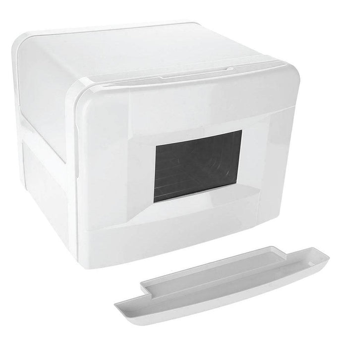 Orku 8L White Electric Towel Warmer UV Steriliser Cabinet Salon Heat Sanitiser