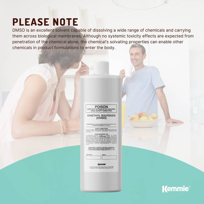 1L DMSO Liquid 99.9% Pure Pharmaceutical Dimethyl Sulfoxide Grade Solvent Bulk