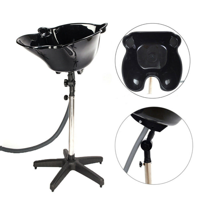 Ellie & Ruby Large Portable Hairdressing Salon Basin Hair Washing Deep Sink Bowl