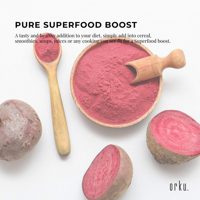 2Kg Organic Beetroot Powder Superfood Beet Root Supplement Beta Vulgaris