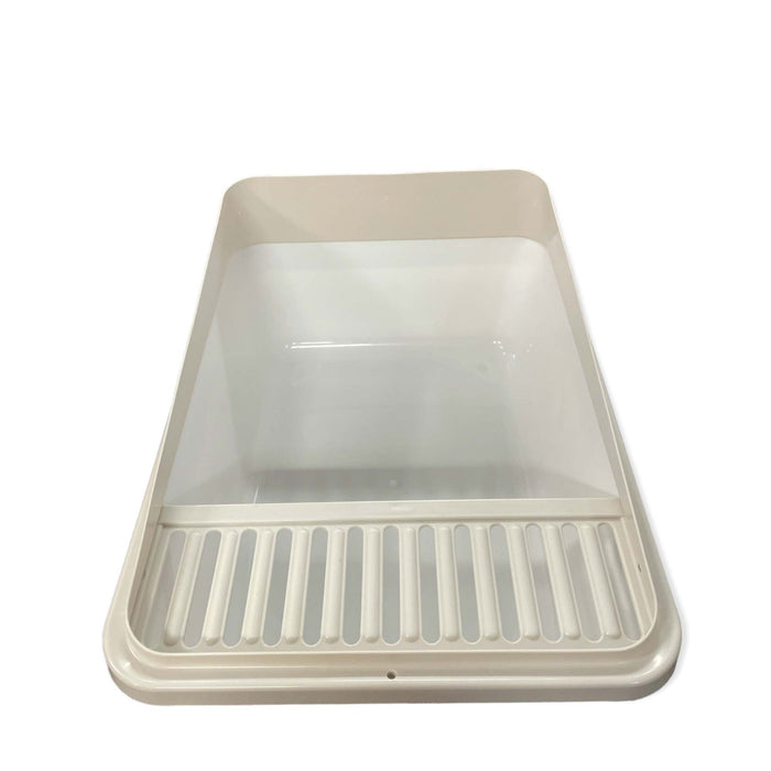 High Back Cat Litter Tray Large - Pet Fresh Clean Kitten Toilet Box