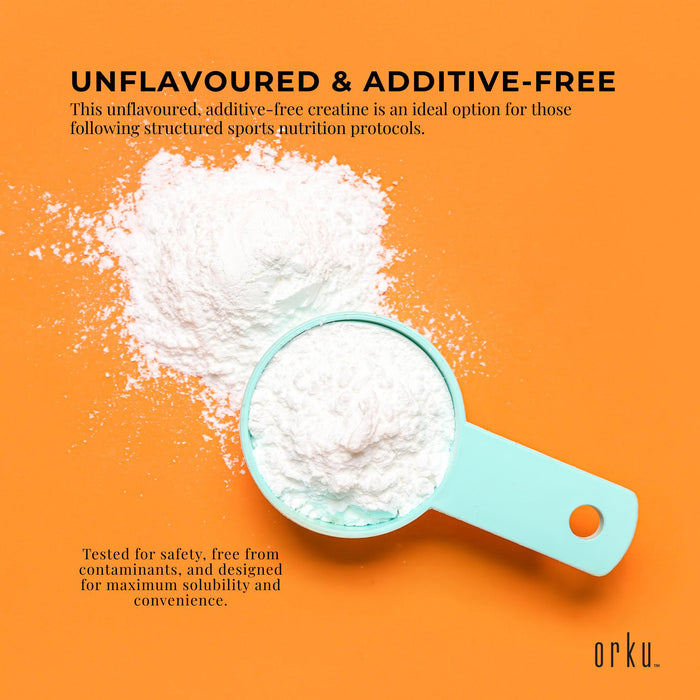 Orku 3Kg Creatine Monohydrate Powder Tub â€?200 Mesh Micronised | 99.9% Purity