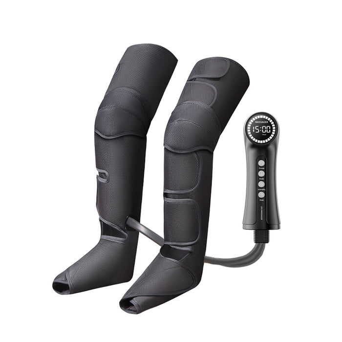 Orku Air Compression Leg Knee Foot Massager with Heat â€?Relaxation and Recovery