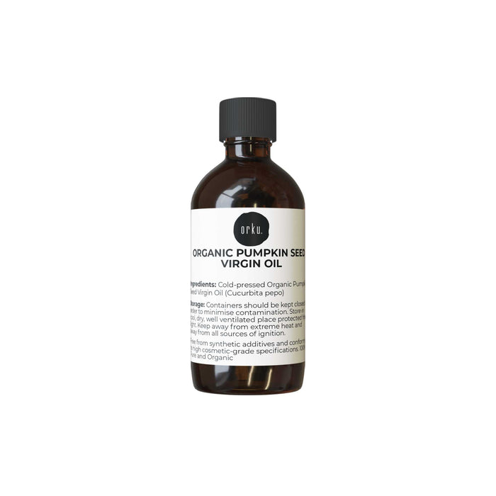Orku 100ml Organic Pumpkin Seed Oil â€?Virgin Cold Pressed Unrefined Cosmetic Gr.