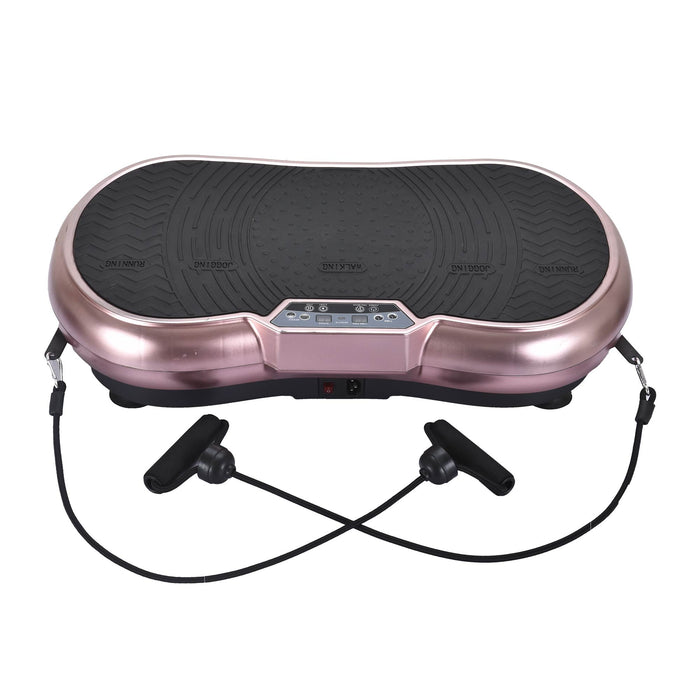 Social Hike Rose Gold Vibration Machine Platform - Exercise Plate Whole Body Workout