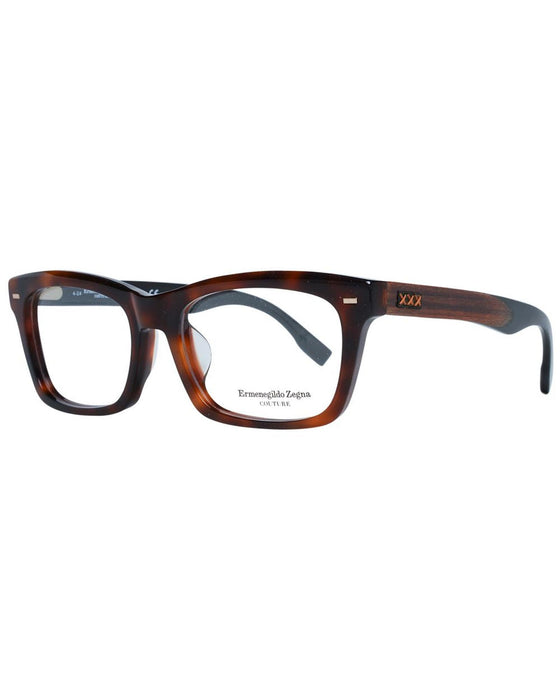 Zegna Couture Men's Brown  Optical Frames - One Size