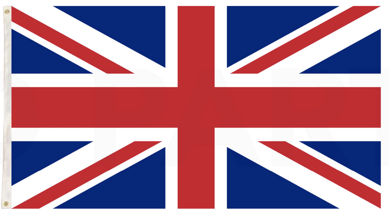 United Kingdom Country Flag Union Jack Great Britain UK Heavy Duty - 150cm x 90cm