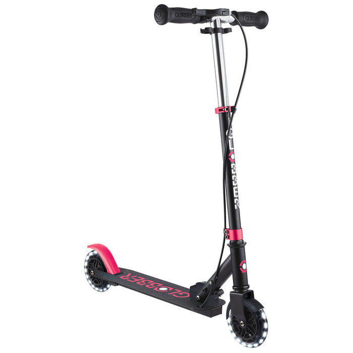 Globber Flow Element Junior Lights - Black/Pink