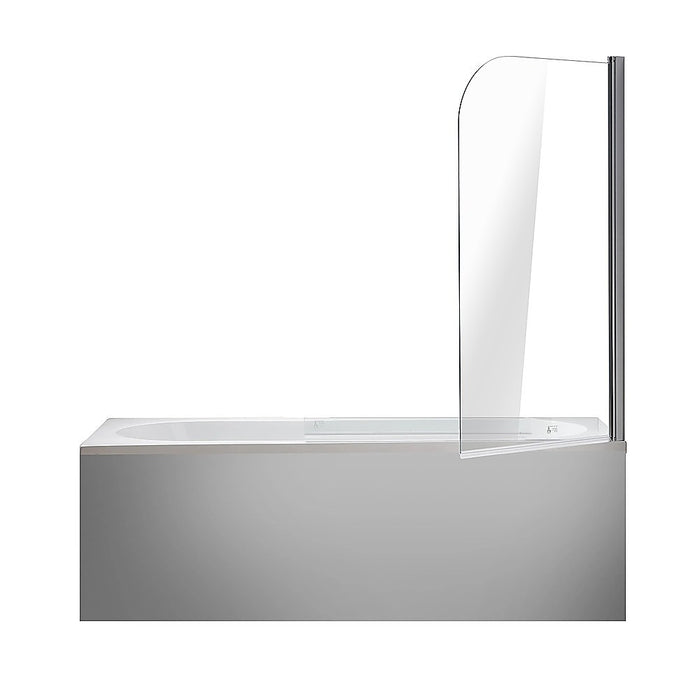 180 Degree Pivot Door 6mm Safety Glass Bath Shower Screen 800x1400mm By Della Francesca