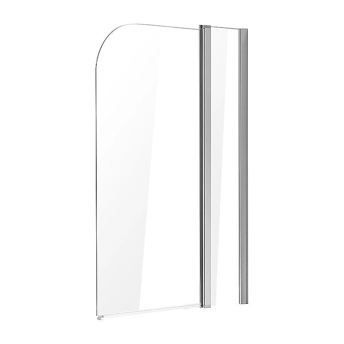 180 Degree Pivot Door 6mm Safety Glass Bath Shower Screen 1200x1400mm By Della Francesca