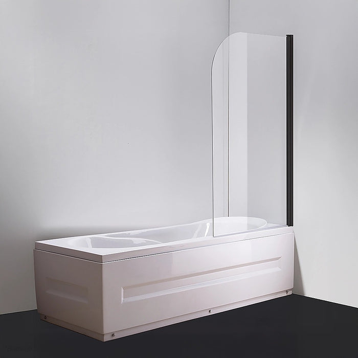 180 Degree Pivot Door 6mm Safety Glass Bath Shower Screen 800x1400mm By Della Francesca