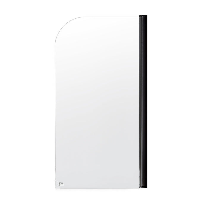 180 Degree Pivot Door 6mm Safety Glass Bath Shower Screen 800x1400mm By Della Francesca