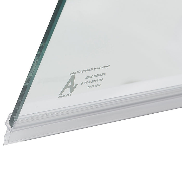 180 Degree Pivot Door 6mm Safety Glass Bath Shower Screen 900x1400mm By Della Francesca