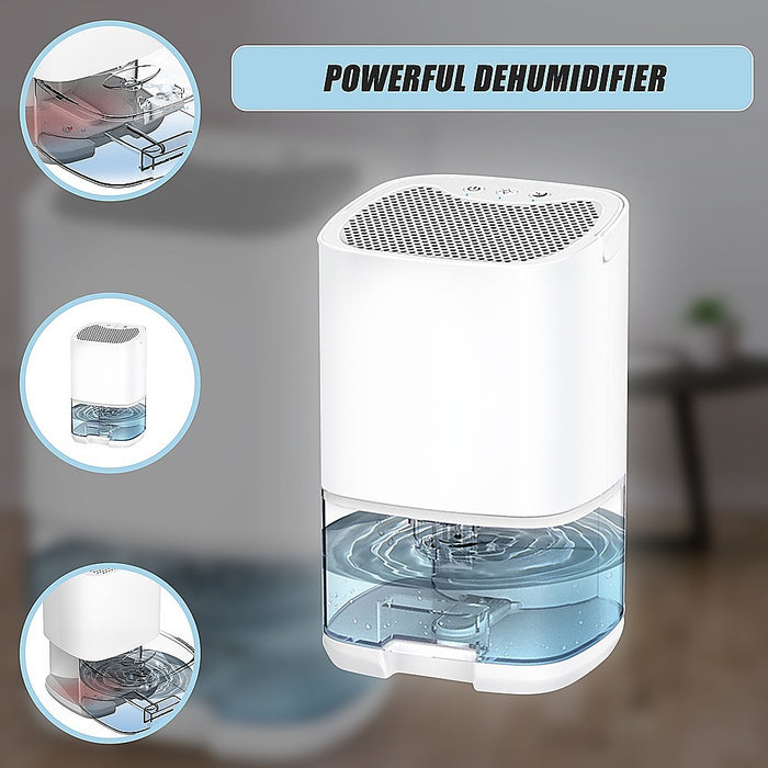 1000ML Mini Dehumidifier Portable Air Dryer Office Moisture Absorber Machine