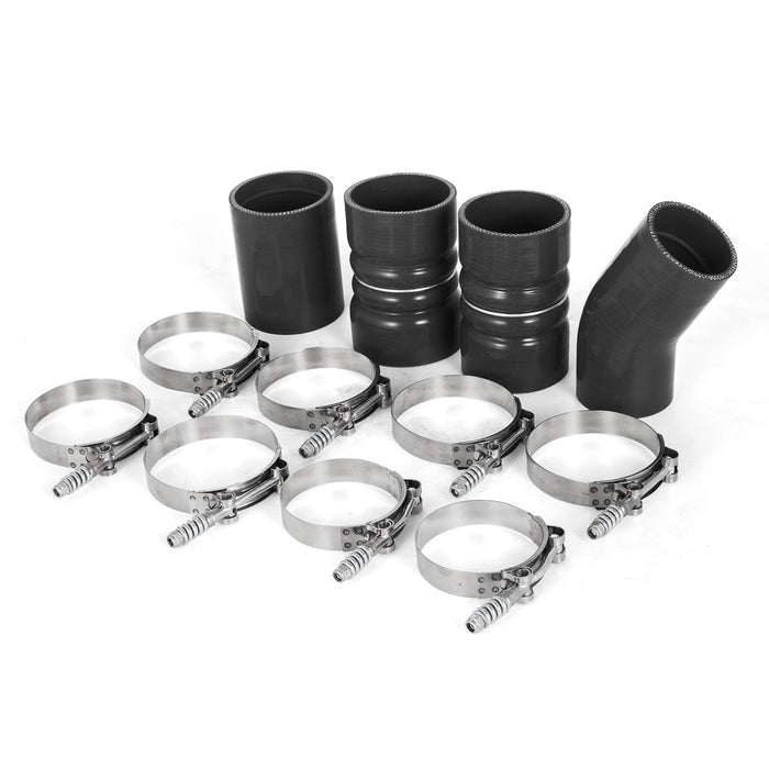 VEVOR Turbo Intercooler Pipe & Boot Kit Silver for 03-07 Ford 6.0L Powerstroke Diesel
