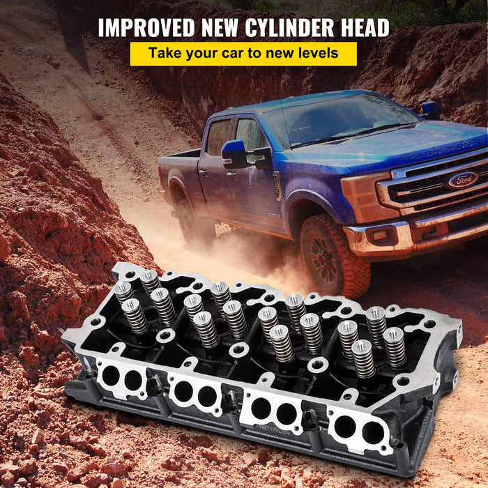 VEVOR Replacement for 6.0L Cylinder Head 18MM Power Stroke Bare F-Series Cylinder Head 1843080C3