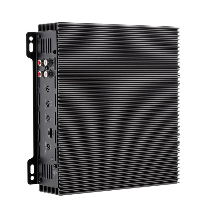 Car Audio Amplifier, 2-Channel Bridgeable Car Amplifier, Full-Range Class AB Stereo Amp, Max. 2 x 300W at 4 Ohms / 2 x 600W at 2 Ohms, High Output, for SUVs, Pickups, and Off-Road Vehicles