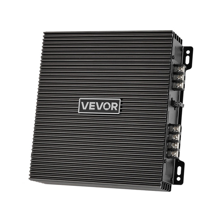 Car Audio Amplifier, 2-Channel Bridgeable Car Amplifier, Full-Range Class AB Stereo Amp, Max. 2 x 300W at 4 Ohms / 2 x 600W at 2 Ohms, High Output, for SUVs, Pickups, and Off-Road Vehicles