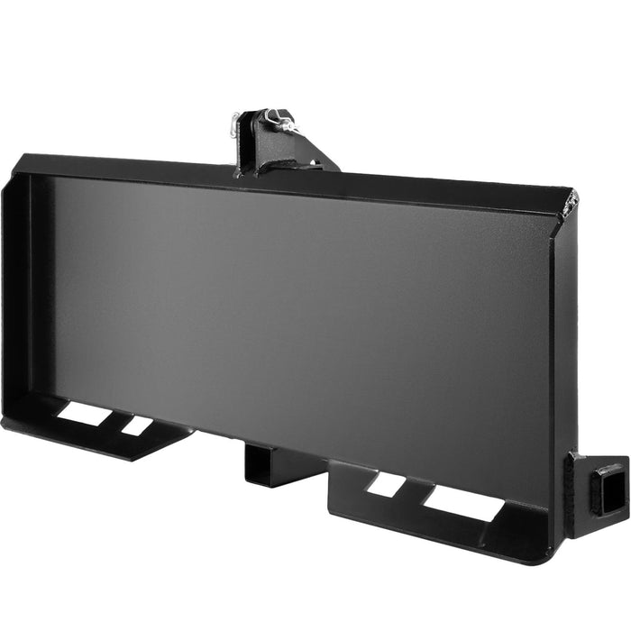 VEVOR 3 Point Attachment Adapter Skid Steer Trailer Hitch Front Loader Case