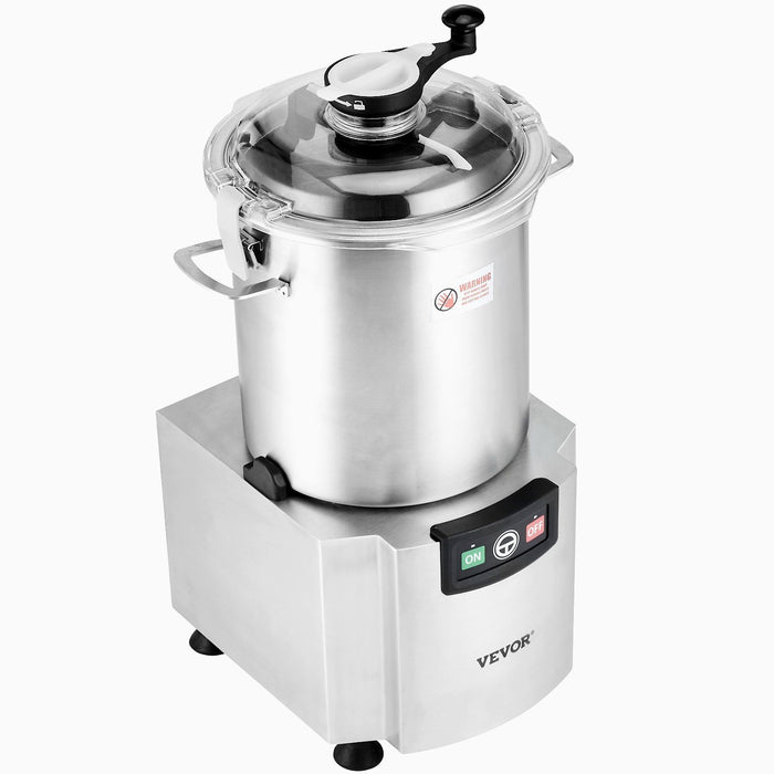 Food Processor & Vegetable Chopper, 18L Food-Grade Stainless Steel Food Processor Chopper with S-Curve Blade and Scraper, Ideal for Chopping Vegetables, Fruit, Grains, Nuts