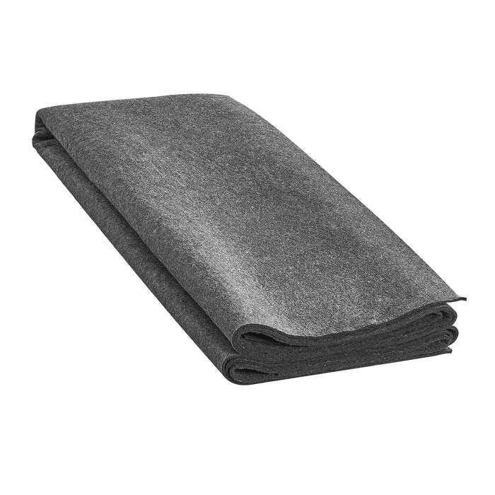 VEVOR Rug Pad Without Slip Resistance, Protective Cushioning Carpet Pad, 8' x 10', 1/2"Thick, 100% Pure Polyester Felt, 7-8ãŽ?Premium Comfort Underfoot Carpet Padding Rug Cushion for All Floors, Gray