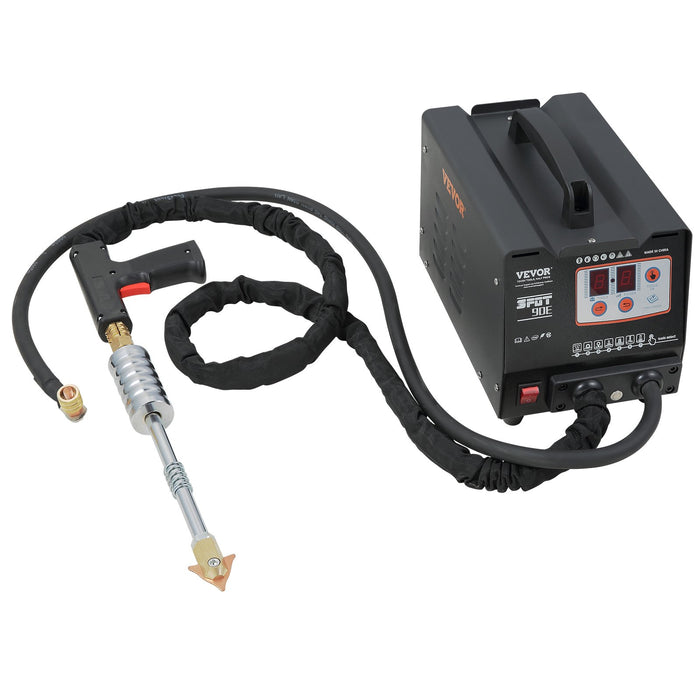 VEVOR Stud Welder Dent Repair Kit, Spot Welding Machine with Slide Hammer Dent Puller, Professional Dent Removal Kit for Auto Body Dent Repair