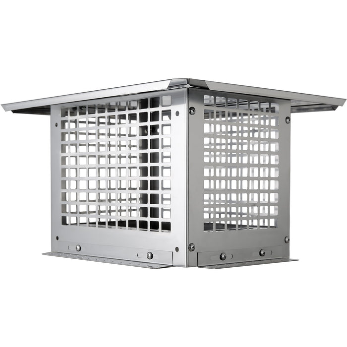 VEVOR Chimney Cap 13â€?x 9â€?304Stainless Steel Fireplace Flue Caps Cover Mesh