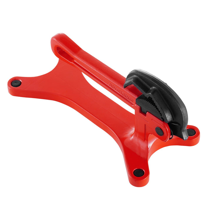 VEVOR Portable Pipe Vise, Lightweight Aluminum Pipe Vise with 1/8" to 1-1/2"  Clamping Capacity, Ideal for Onsite Plumbing Installation, Repair, and Maintenance