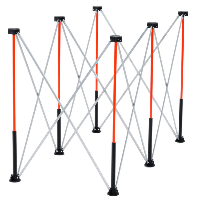 VEVOR Portable Folding Workstand 1267 x 665 mm Collapsible Work Stand 1135 kg