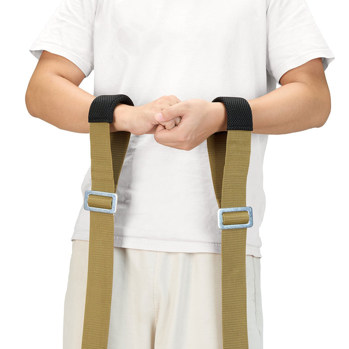 VEVOR Moving Straps, 2-Person Lifting and Moving System with 2 Harness Straps, 2 Load-bearing Straps & 1 Handheld Strap, Adjustable Lifting Shoulder Straps Move Furniture Appliances Mattresses