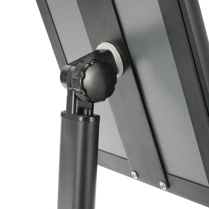 VEVOR Pedestal Sign Holder Adjustable Poster Stand 11 x 17 Inch Metal Base