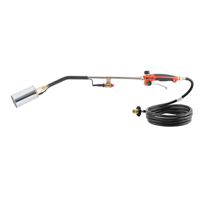 VEVOR Propane Weed Torch Burner Ice Snow Melter 2400000 BTU 3 m Hose Portable