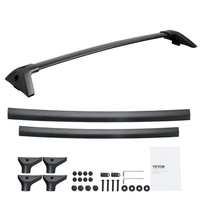 VEVOR Roof Rack Cross Bars, Compatible with Toyota RAV4 2020-2023, 160lbs Load Capacity, Aluminum Anti-Rust Crossbars with Locks, Rooftop Cargo Bag Luggage Carrier (Not Fit for Adventure/TRD Off-Road)