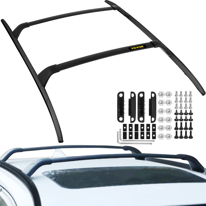 VEVOR Roof Rack Compatible with Mazda CX-5 CX5 2017 2018 2019 2021 4PCS Roof Rack Rail Cross Bar Crossbar