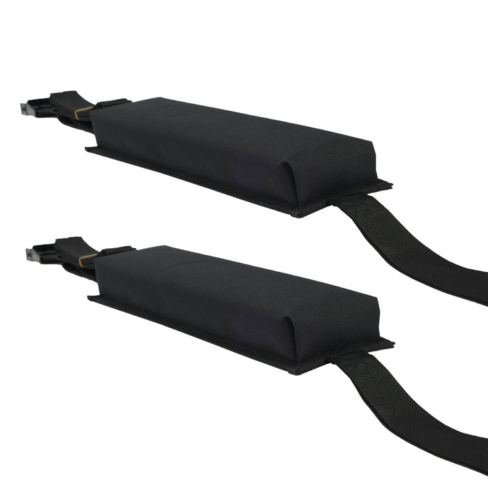 VEVOR Soft Roof Rack Pads 15.5in 176lbs Load Capacity for Kayak Canoe Surfboard