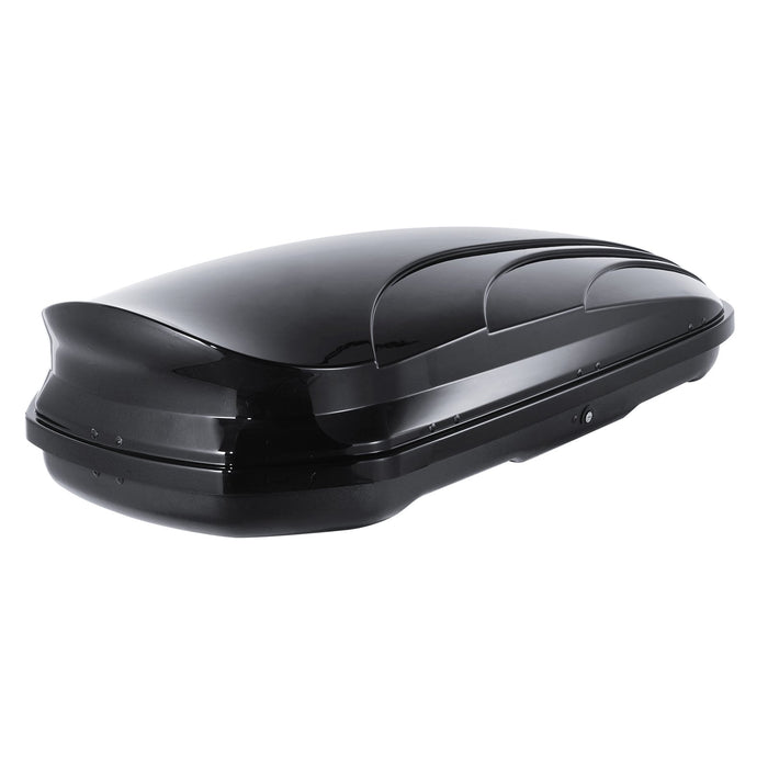 VEVOR Rooftop Cargo Carrier 340 L Luggage Storage Box ABS for SUVs Cars