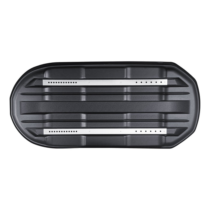 VEVOR Rooftop Cargo Carrier 340 L Luggage Storage Box ABS for SUVs Cars