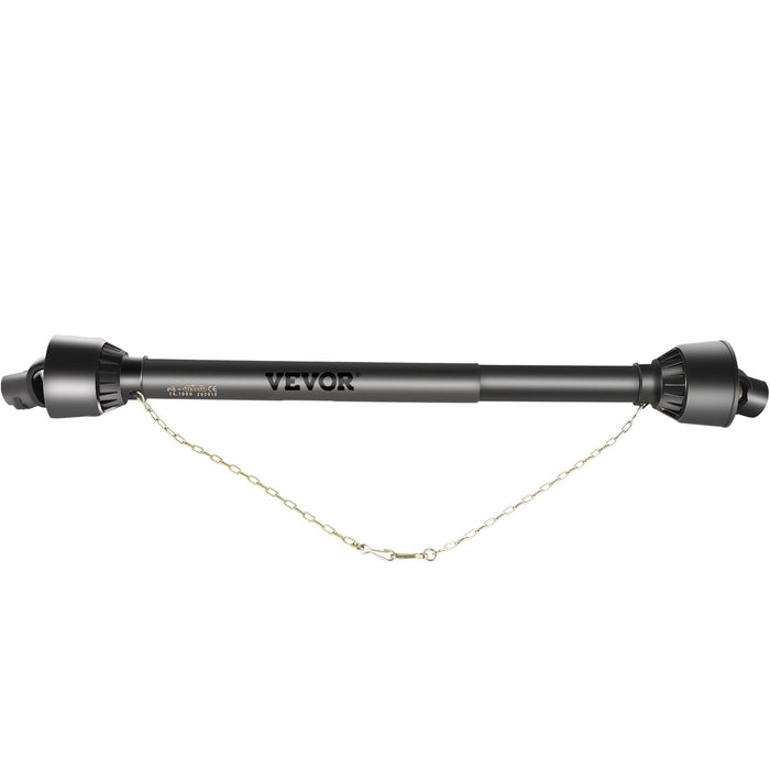 VEVOR PTO Shaft PTO Drive Shaft 1-3/8" x 6 Spline Ends Round End T4 43"-61"