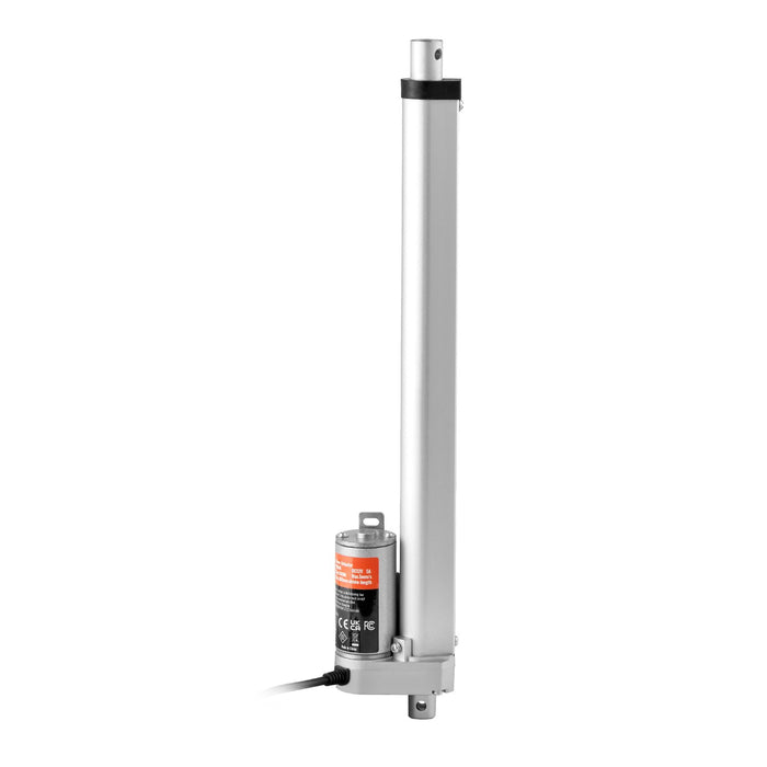 VEVOR Linear Actuator 12V, 12 Inch High Speed 0.55"/s Linear Actuator, 220lbs/1000N Linear Motion Actuator with Mounting Bracket and IP54 Protection