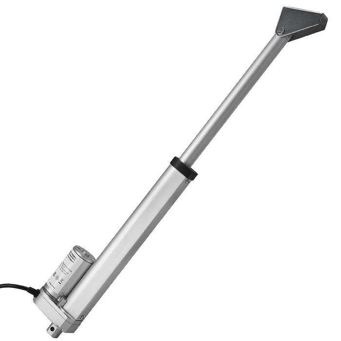 12V Linear Actuator, 203.2mm Stroke 15mm/s High-Speed 1000N Linear Motion Actuator - with IP54 Protection & Mounting Bracket for Lift Desk, Recliner Chairs, Window Door Opener