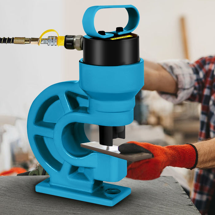 VEVOR CH-60 Hydraulic Hole Punching Tool 31T Hole Digger Force Puncher Smooth Hole Puncher for Iron Plate Copper Bar Aluminum Stainless Steel