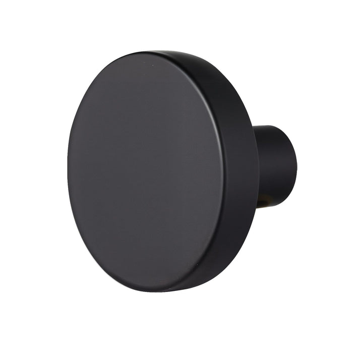 Cabinet Knobs, 10 Pack, 32 mm Black Zinc Alloy Drawer Pulls & Door Handles, Mushroom Kitchen Solid Knobs Dresser Handles, Cupboard Hardware with Screws for Bathroom Closet Cabinets and Drawers