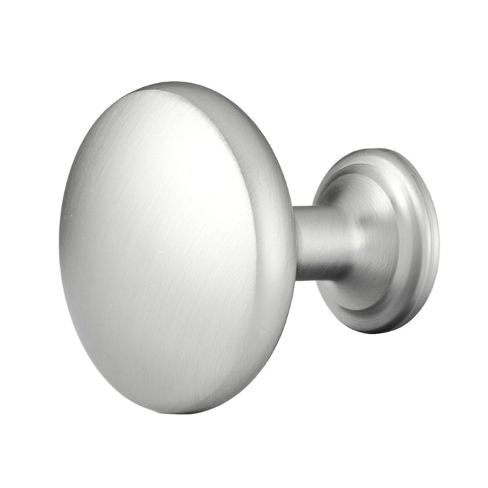 Cabinet Knobs, 25 Pack, 28 mm Zinc Alloy Drawer Pulls Door Handles, Mushroom Kitchen Solid Knobs Dresser Handles, Cupboard Hardware with Screws for Bathroom Closet Cabinets Drawers, Nickel Color