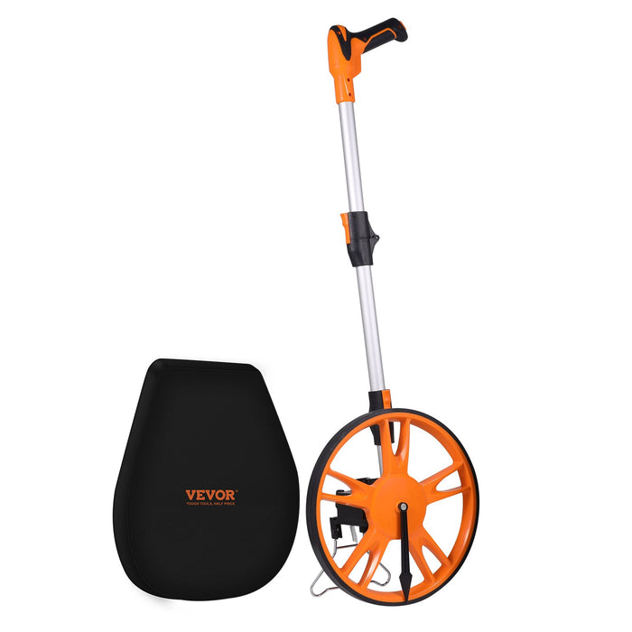VEVOR Measuring Wheel 12.5â€?Road Runner Distance Telescoping Handle w/ Back Bag
