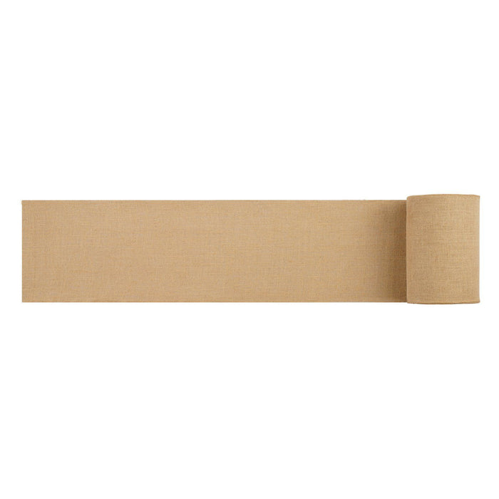 Burlap Fabric Roll, 355 mm x 45.7 m & 50 x 50 Density Wide Natural Burlap Fabric Rolls, Jute Fabric Burlap Tree Wrap Roll, for Decor, Crafts, Wedding, Gardening, Plant & Tree Winter Covering