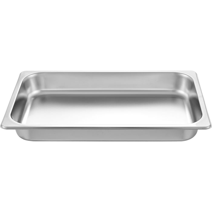 VEVOR Hotel Pans Full Size 2.5 Inch Deep, Steam Table Pan 6 Pack , 22 Gauge/0.8mm Thick Stainless Steel Hotel Pan Anti Jam Steam Table Pan