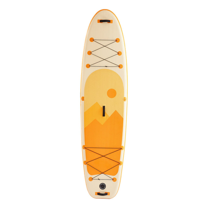 VEVOR Inflatable Stand Up Paddle Board, 3.53m x 89cm x 15cm Wide Ultra-Light SUP Paddleboard, All Accessories Included, Pump, Paddle, Fin, Backpack, Ankle Leash, Strap, Non-slip Deck for Youth, Adults