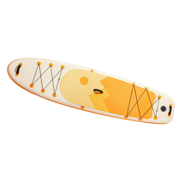 VEVOR Inflatable Stand Up Paddle Board, 3.53m x 89cm x 15cm Wide Ultra-Light SUP Paddleboard, All Accessories Included, Pump, Paddle, Fin, Backpack, Ankle Leash, Strap, Non-slip Deck for Youth, Adults
